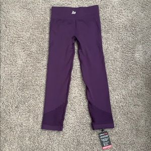 Muscle Nation Purple Leggings Small